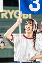 50m走3位のミユキエンジェル。