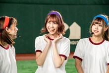 跳び箱1位に喜ぶカエデフェニックス。