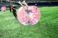 逆立ち状態のカエデフェニックス。