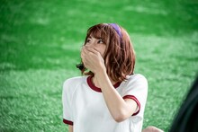 放心状態のカエデフェニックス。