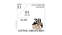 LITTLE CREATURES「LIVESTREAM SESSION」告知ビジュアル