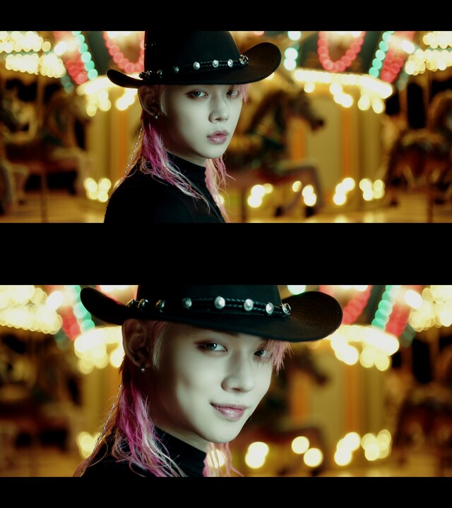 「Blue Hour」ミュージックビデオティザー（YEONJUN）より。