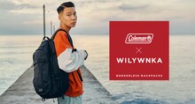 WILYWNKAとコールマンのコラボビジュアル。
