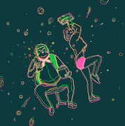 ニガミ17才「ニガミ17才ab」ジャケット