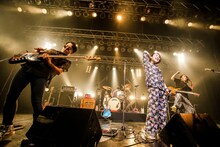 挫・人間「挫・人間 TOUR 2020～さような来世！風と共に去りヌンティウス～」東京・TSUTAYA O-EAST公演の様子。（撮影：森好弘）