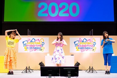 「TrySailのTRYangle harmony」番組イベントの様子。