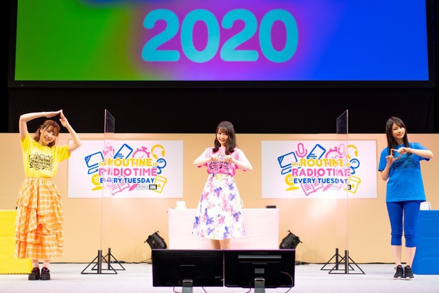 「TrySailのTRYangle harmony」番組イベントの様子。