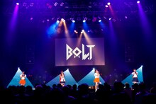 「B.O.L.T『POP』ONE MAN LIVE@Zepp Tokyo」の様子。（撮影：笹森健一）