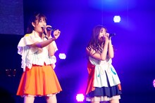 左から高井千帆、内藤るな。（撮影：笹森健一）