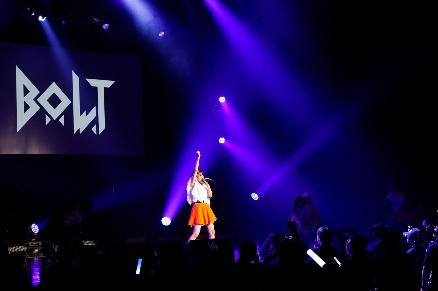 「B.O.L.T『POP』ONE MAN LIVE@Zepp Tokyo」の様子。（撮影：笹森健一）