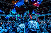 「One Young World」の様子。