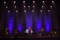 「Nao☆『gift songs』リリース記念オンラインライブ『from me to you～gift songs～』」の様子。