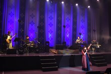 「Nao☆『gift songs』リリース記念オンラインライブ『from me to you～gift songs～』」の様子。