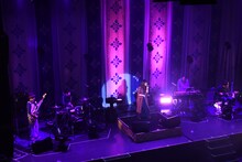 「Nao☆『gift songs』リリース記念オンラインライブ『from me to you～gift songs～』」の様子。