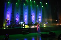 「Nao☆『gift songs』リリース記念オンラインライブ『from me to you～gift songs～』」の様子。