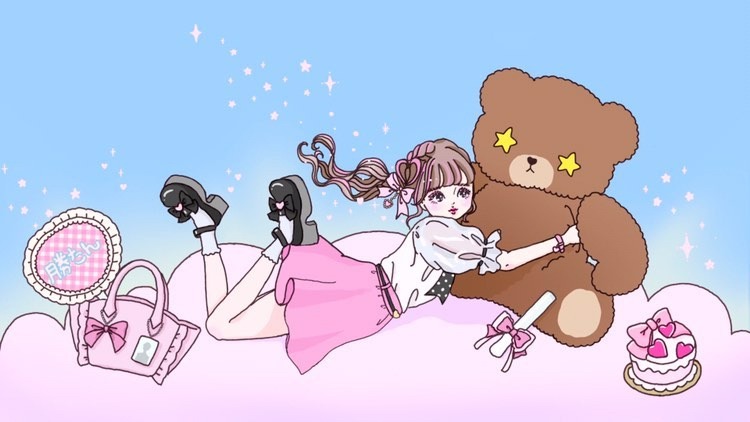 みきちゅ「推しと人生トリップ」ミュージックビデオのワンシーン。