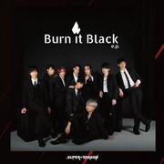 SUPER★DRAGON「Burn It Black e.p.」通常盤ジャケット