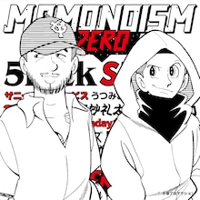 つのがいが描き下ろした5lackとSEEDA。