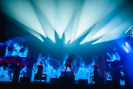 あゆみくりかまき「不思議の国のアユクマ ～"PUNK"kin Halloween party～」の様子。（Photo by Mao Hashimoto）