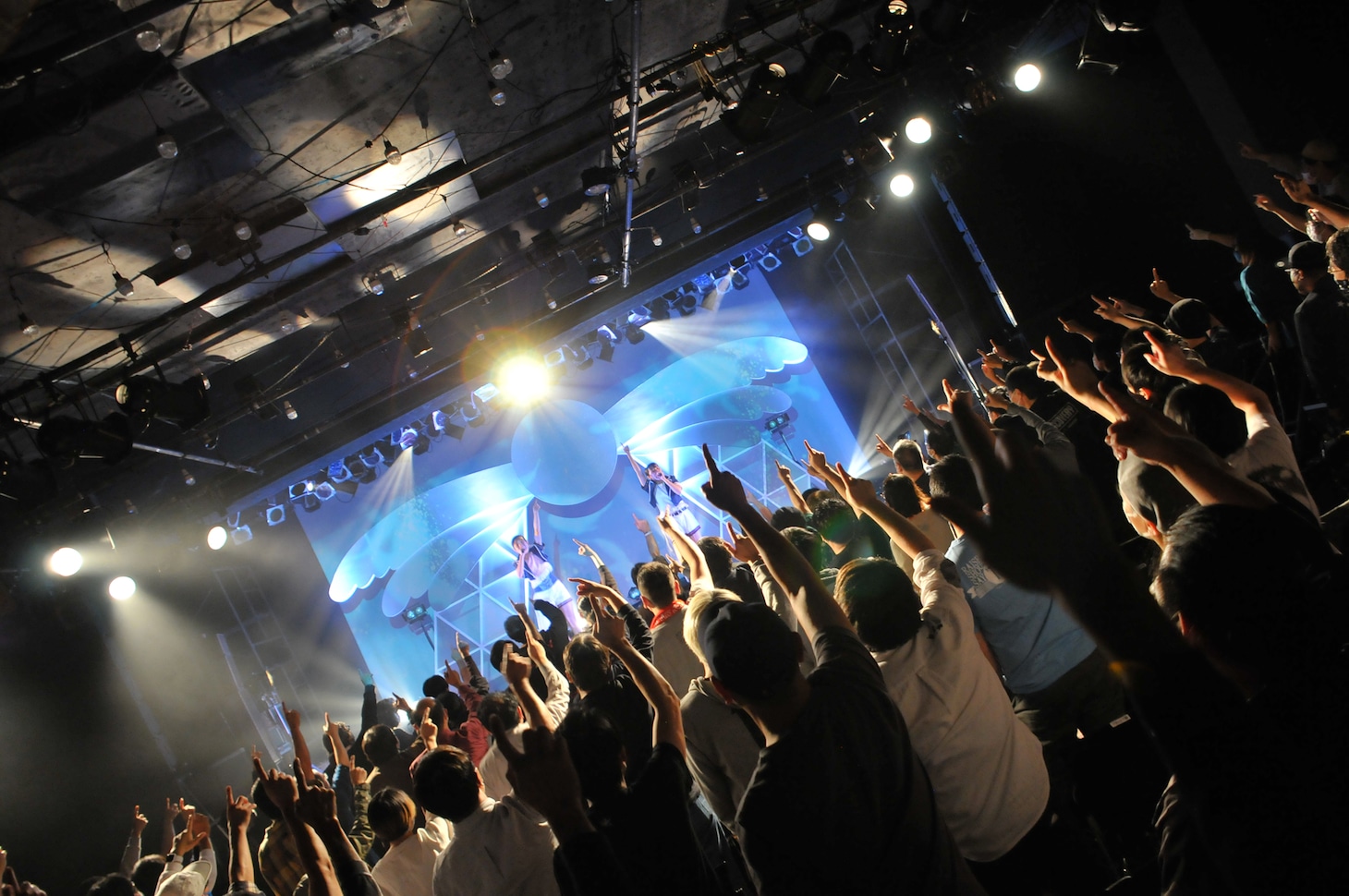 amiinA last one man live「Avalonia 〜beyond the clouds〜」の様子。（撮影：シガテルミ）