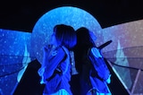 amiinA last one man live「Avalonia 〜beyond the clouds〜」の様子。(撮影:シガテルミ)