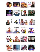 ザ・リーサルウェポンズLINEスタンプサンプル画像