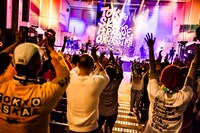 東京スカパラダイスオーケストラの大阪城音楽堂ワンマンの様子。（撮影：青木カズロー）