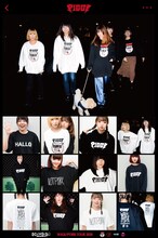 PIGGS「WALK or PORK TOUR」グッズビジュアル