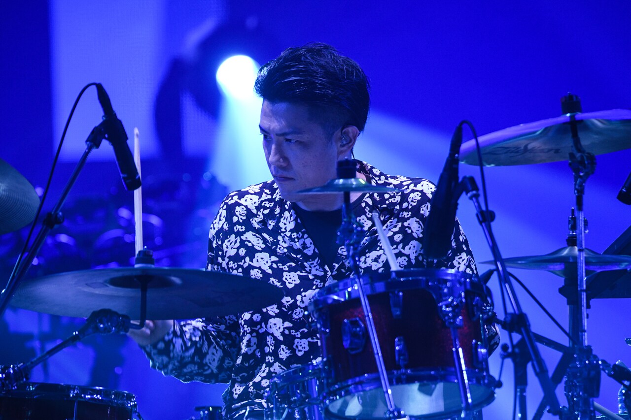 back ゲーム・おもちゃ・グッズ back number ドラム栗原寿 サインバッチ