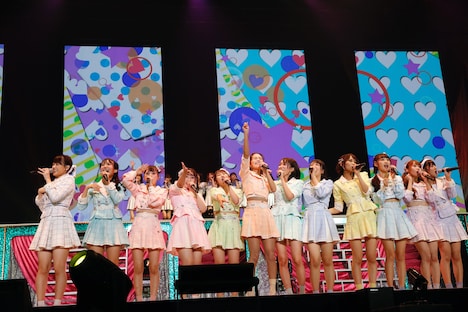 「=LOVE ≠ME スペシャルコンサート『24girls 2020』」の様子。（写真提供：代々木アニメーション学院）