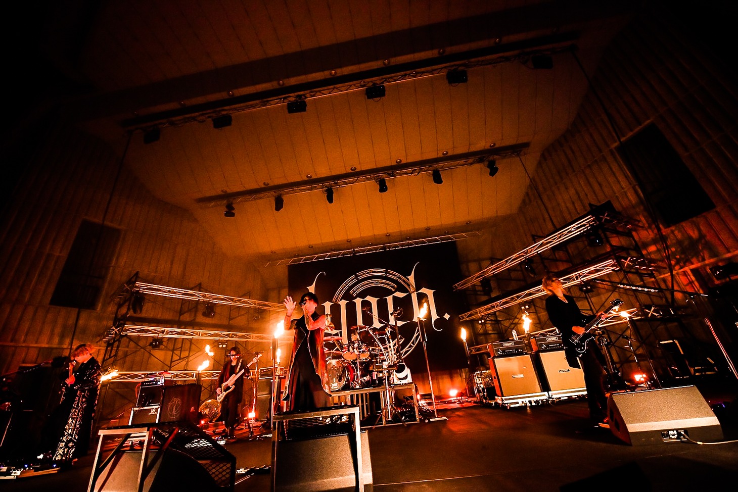 lynch.「LIVE'20 "FACE TO FAITH" at 日比谷野外大音楽堂」の様子。