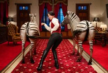 左からしまうま、菊池風磨、しまうま。