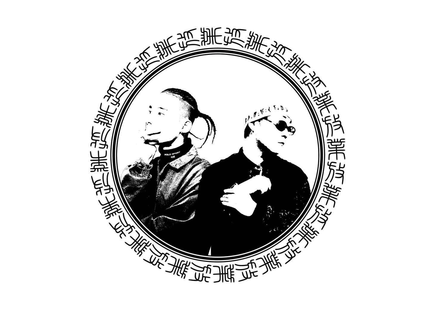 Jinmenusagi×DubbyMaple「業放TOUR」告知ビジュアル