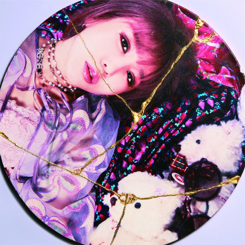 大森靖子「Kintsugi」Red盤ジャケット - 大森靖子「NIGHT ON THE