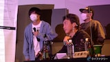 左から早瀬雅之(うみのて)、石原正晴、大垣翔(トリプルファイヤー)。