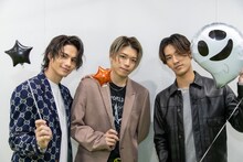 左から海沼流星、加納嘉将、深堀未来。(c)ABEMA