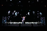 ミライアカリ「Mi:LIVE 2020 AKARI→START」の様子。