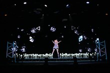 ミライアカリ「Mi:LIVE 2020 AKARI→START」の様子。