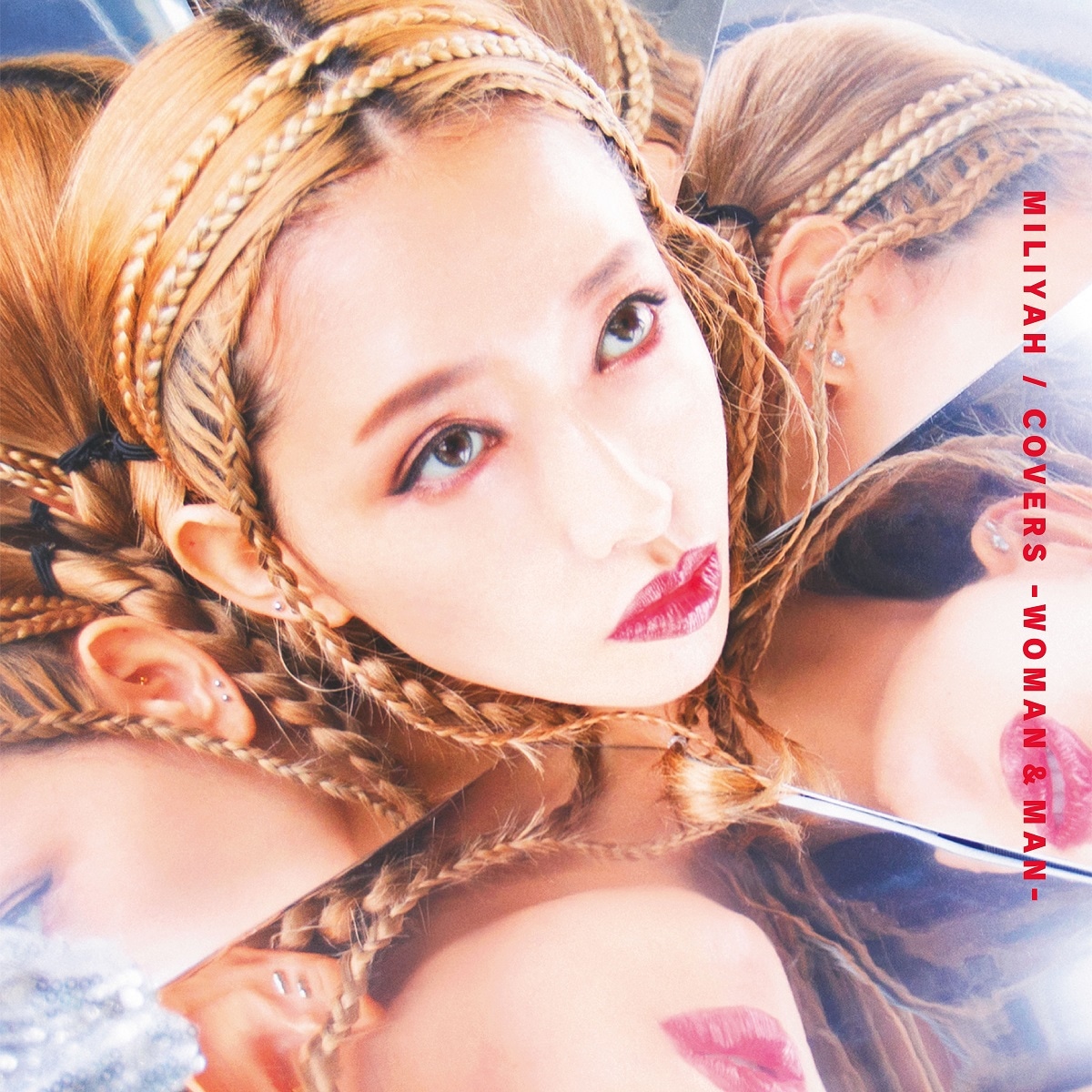 加藤ミリヤ「COVERS -WOMAN & MAN-」初回限定盤ジャケット