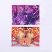 「魔女展」で販売される「春猿火MVクリアファイルセット」。