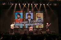 ハンブレッダーズ「ハンブレッダーズの“ライブハウスで”見るラジオ」大阪・なんばHatch公演の様子。（撮影：松本いづみ）