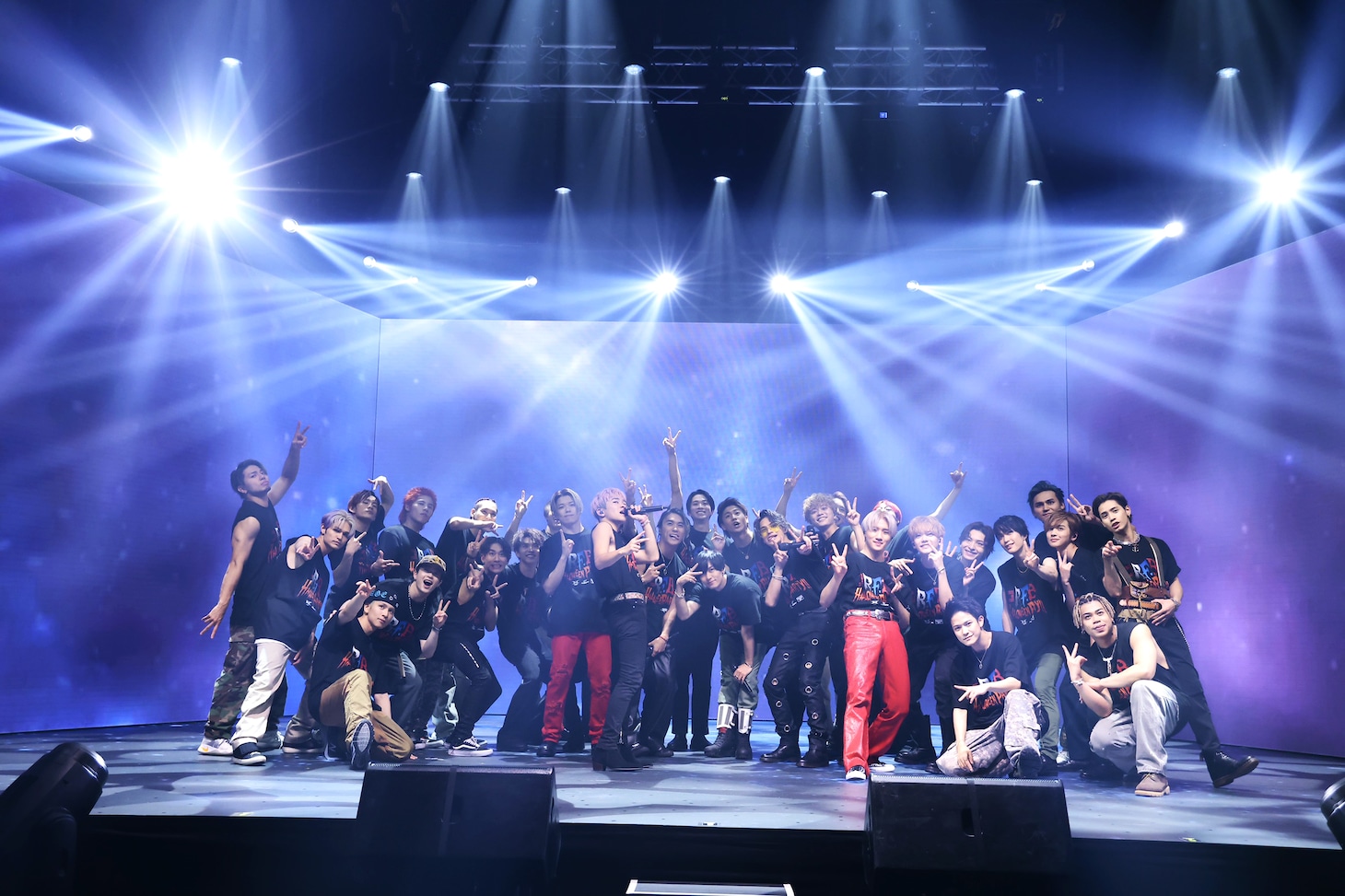 「LIVE×ONLINE INFINITY "HALLOWEEN" Trick or Treat!! R.F.B.Halloween Party!!」の様子。（写真提供：LDH JAPAN）