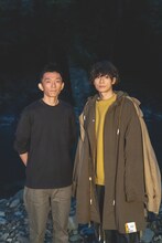 左から杉岡太樹監督、川上洋平。（撮影：伊藤愛輔）