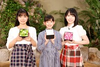 左から川名凜、松本わかな、為永幸音。