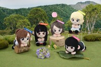 「豆柴の大群＆ y▽u ぬいぐるみ」※▽はハートマーク