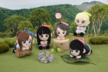 「豆柴の大群＆ y▽u ぬいぐるみ」※▽はハートマーク