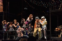 11月3日に行われた「RENT」のゲネプロの様子。