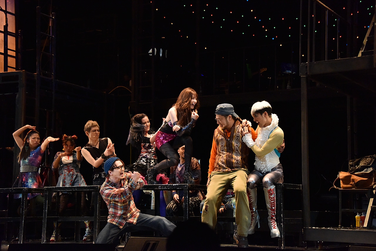 11月3日に行われた「RENT」のゲネプロの様子。