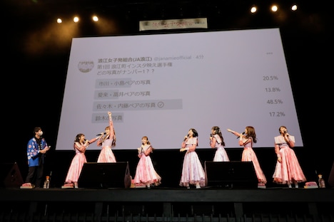 浪江女子発組合「浪江発立川へ 秋」の様子。（撮影：塚田亮平）