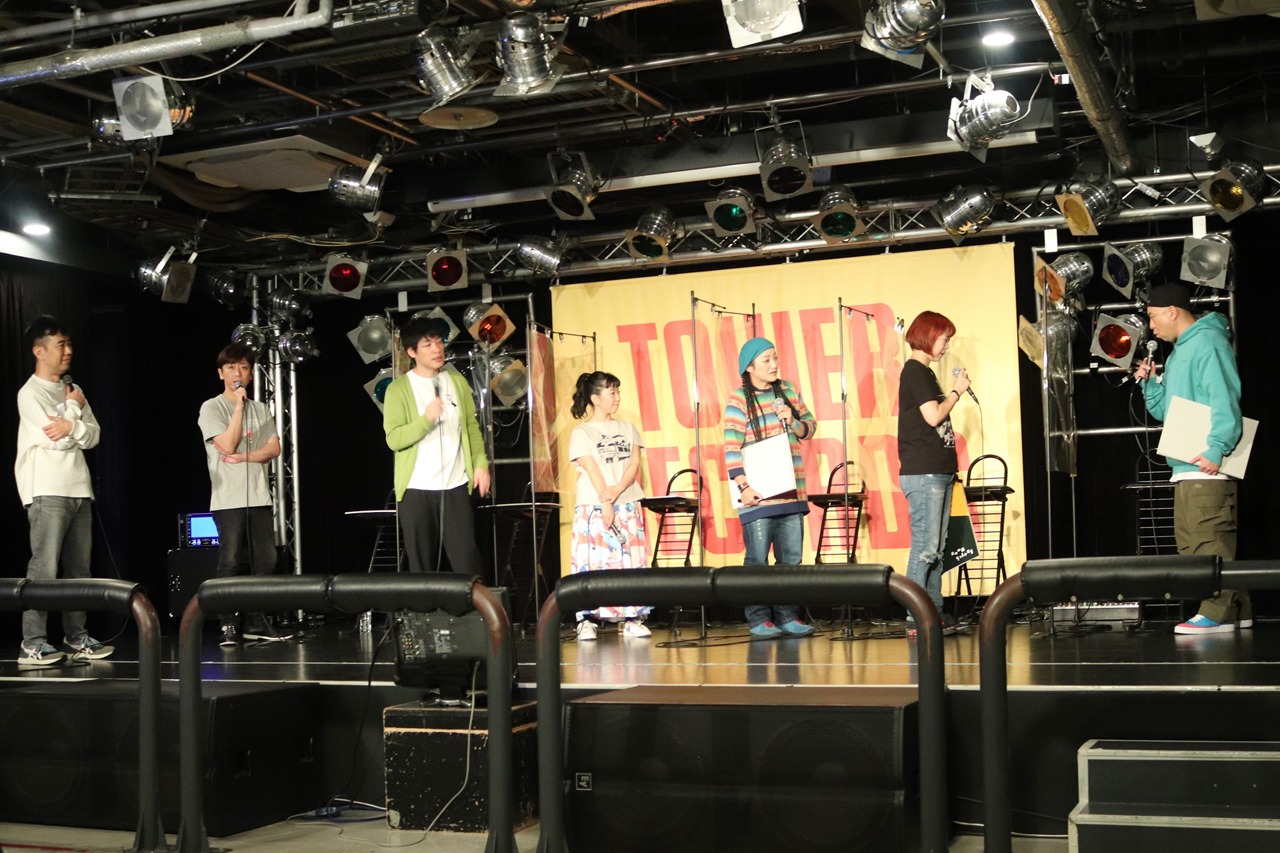 「SLENDERIE KEEPS FIGHTING in Cut up studio」の様子。